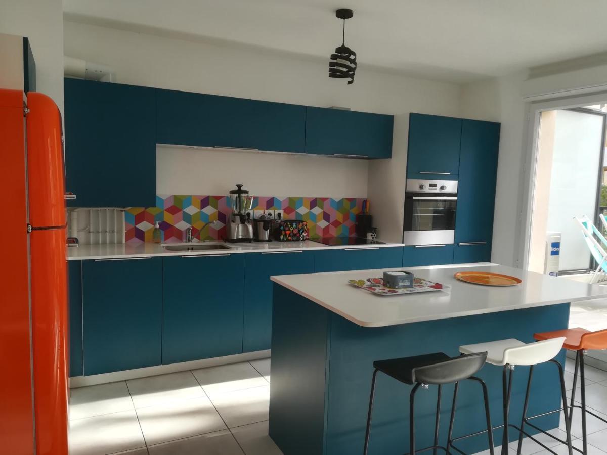 Bel Appartement Avec Terrasse - Plage De Carro A Pied Martigues Exterior foto