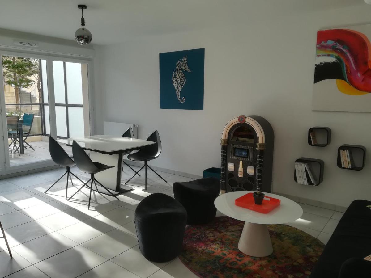 Bel Appartement Avec Terrasse - Plage De Carro A Pied Martigues Exterior foto